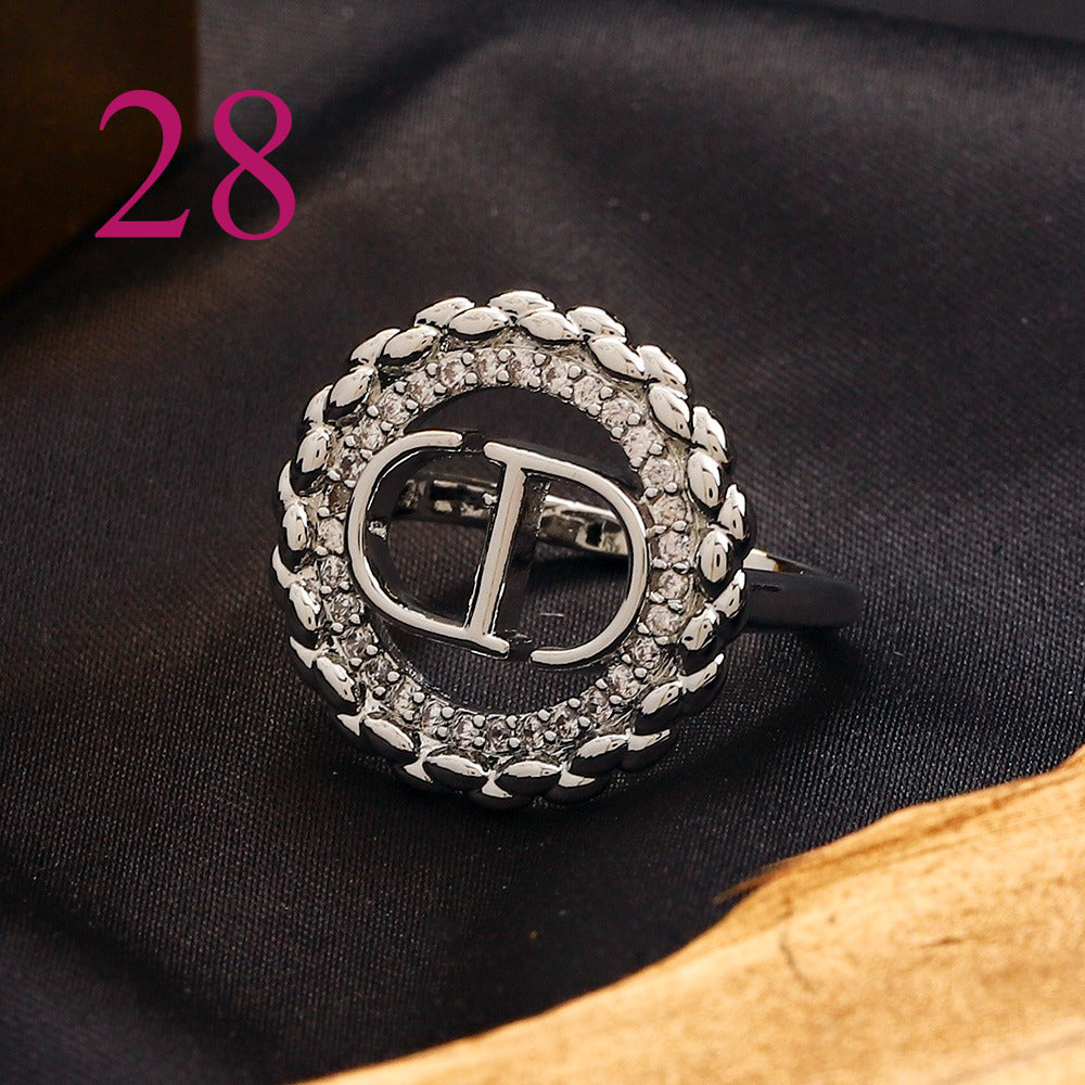 Open Adjustable Ring - Motif Style Options