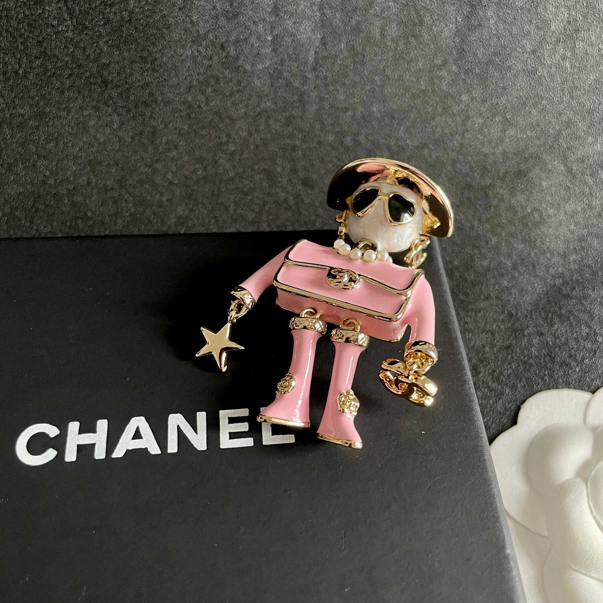 Astronaut Character Brooch