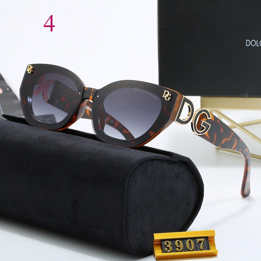 Gafas de sol rectangulares de montura gruesa con bordes redondeados