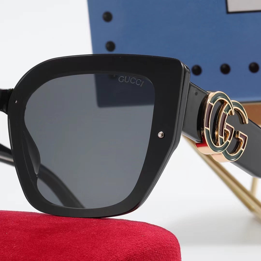 Gafas de sol cuadradas suaves extragrandes con monturas anchas