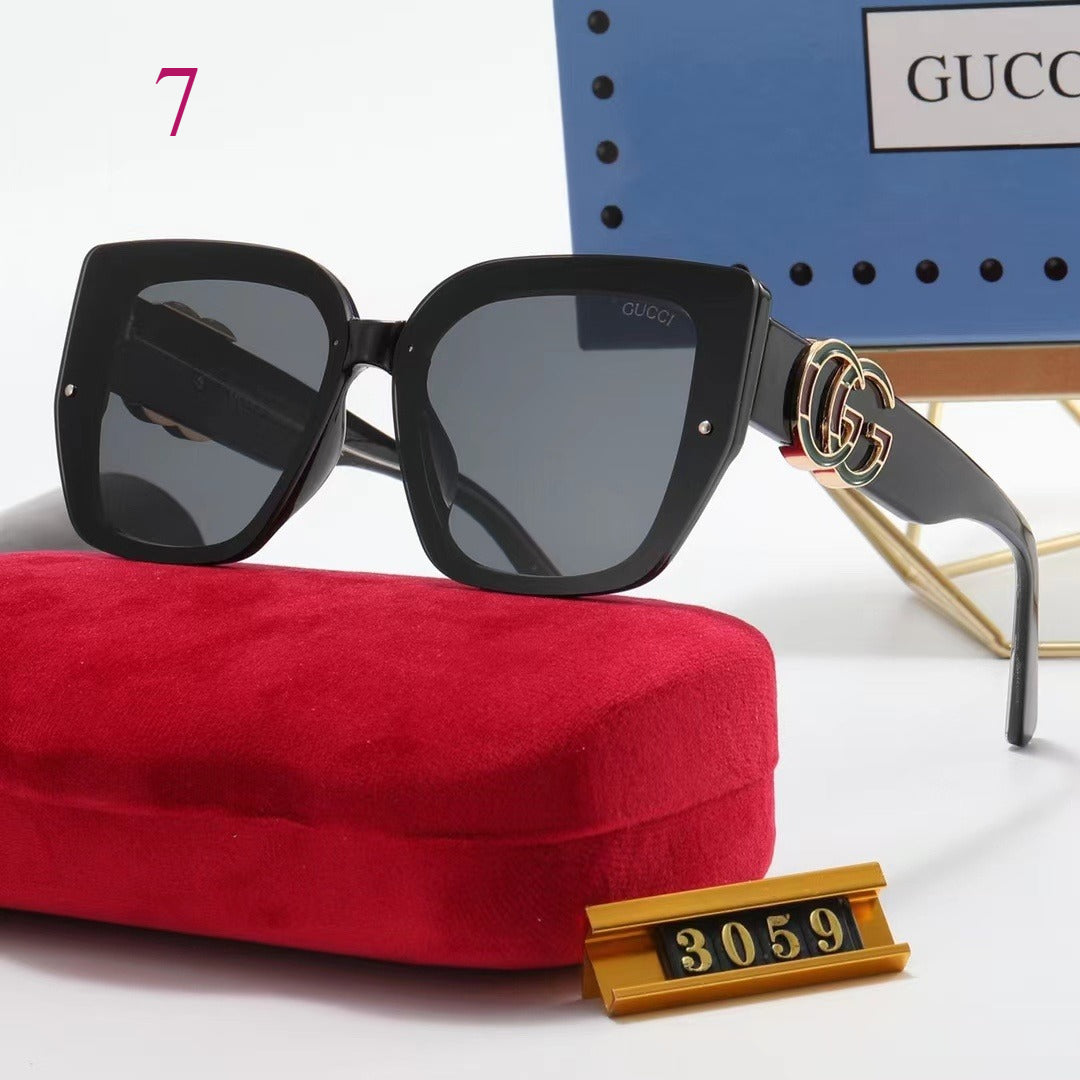 Gafas de sol cuadradas suaves extragrandes con monturas anchas