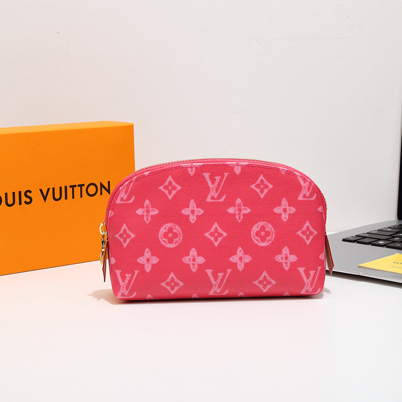 Monogram Zip Cosmetic Pouch 003