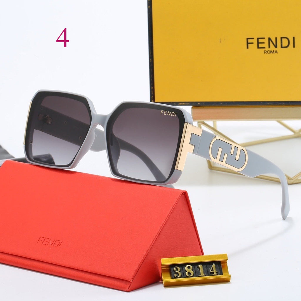 Oversized Geometric Square Sunglasses