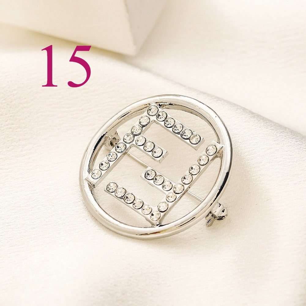 Decorative Statement Brooch - 20 Design Options