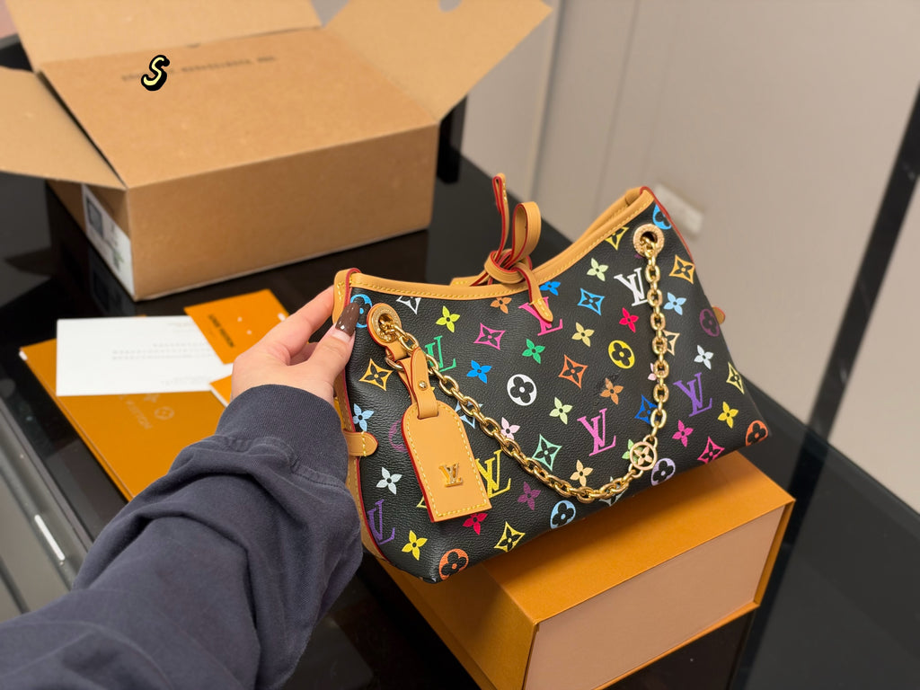Multicolor Monogram Carryall Bag — view 1