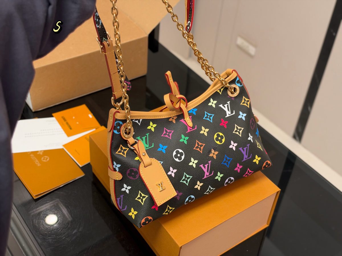 Multicolor Monogram Carryall Bag — view 5