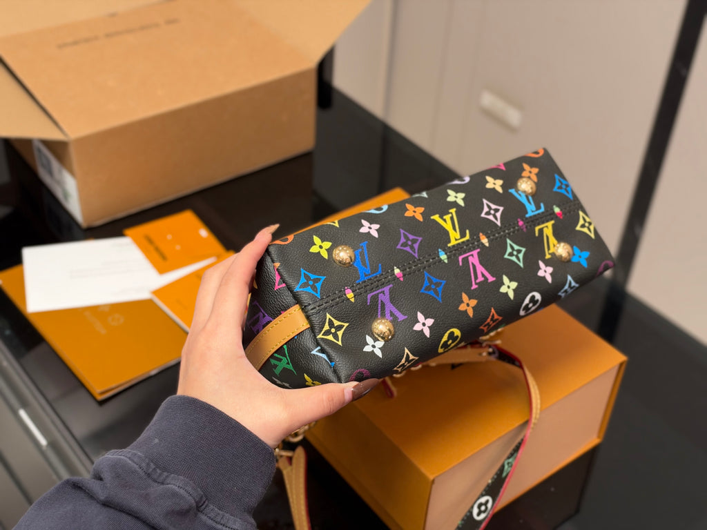Multicolor Monogram Carryall Bag — view 8