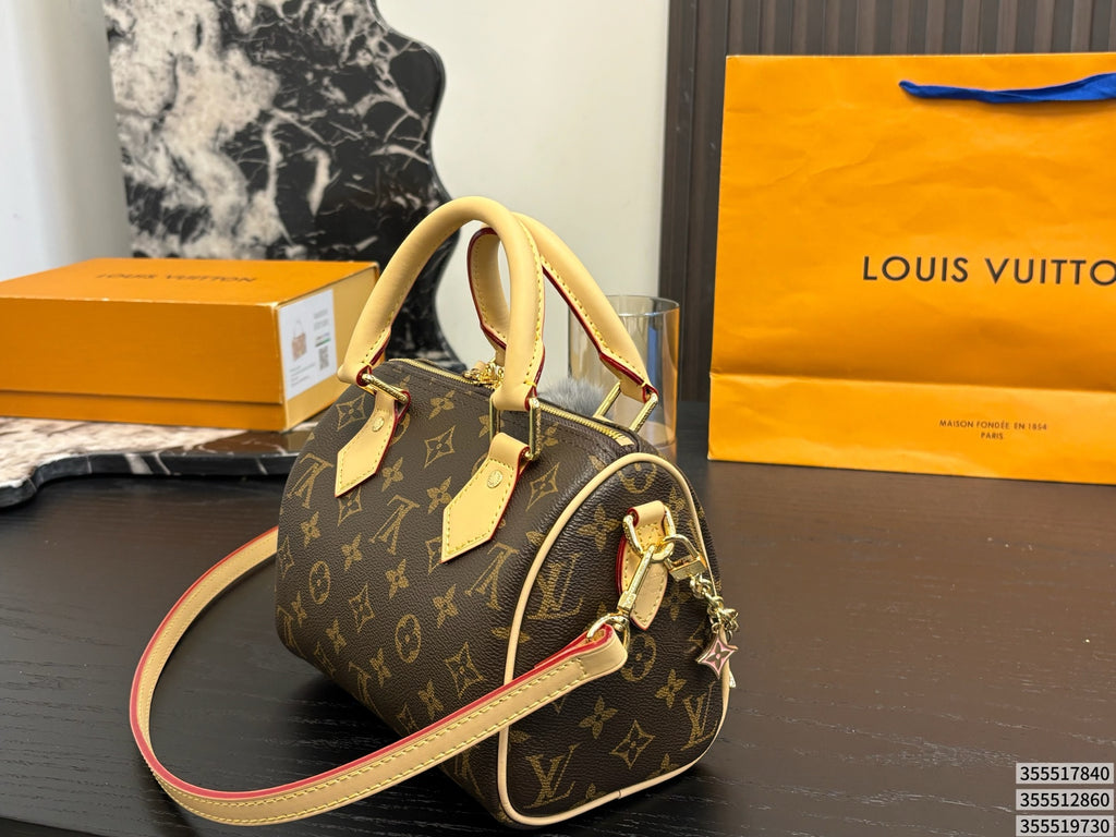 Monogram Soft Barrel Bag — view 4
