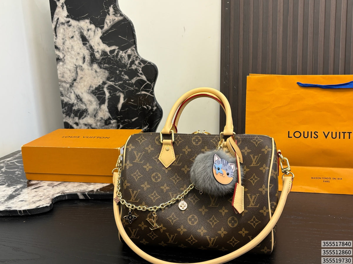 Monogram Soft Barrel Bag — view 7