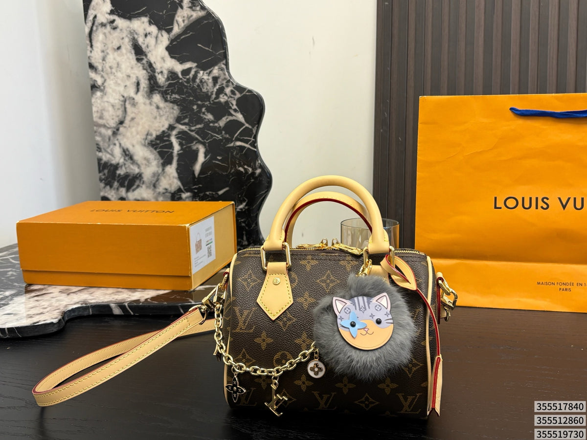Monogram Soft Barrel Bag — view 9