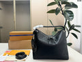 Braided-Handle Shoulder Bag with Ring Charms — view 7