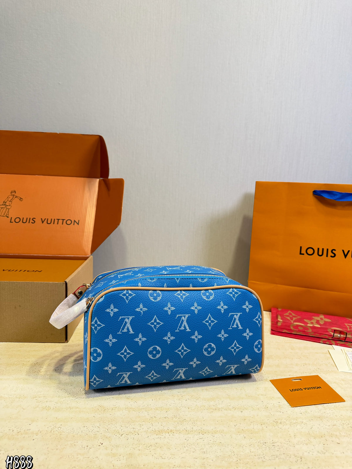 Monogram Zip Toiletry Bag — view 13