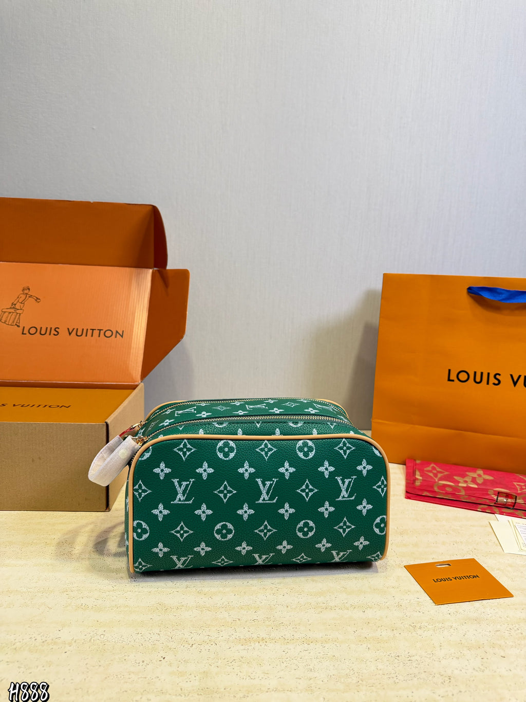 Monogram Zip Toiletry Bag — view 14
