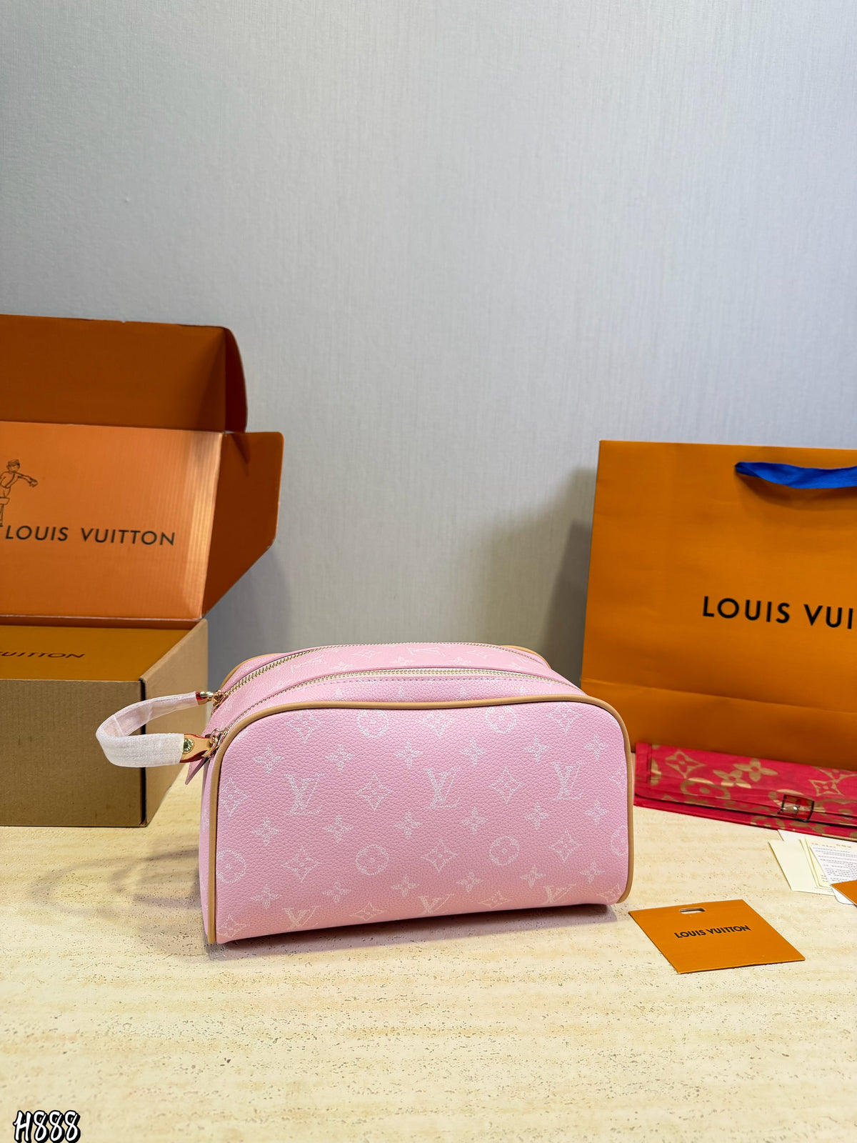 Monogram Zip Toiletry Bag — view 15