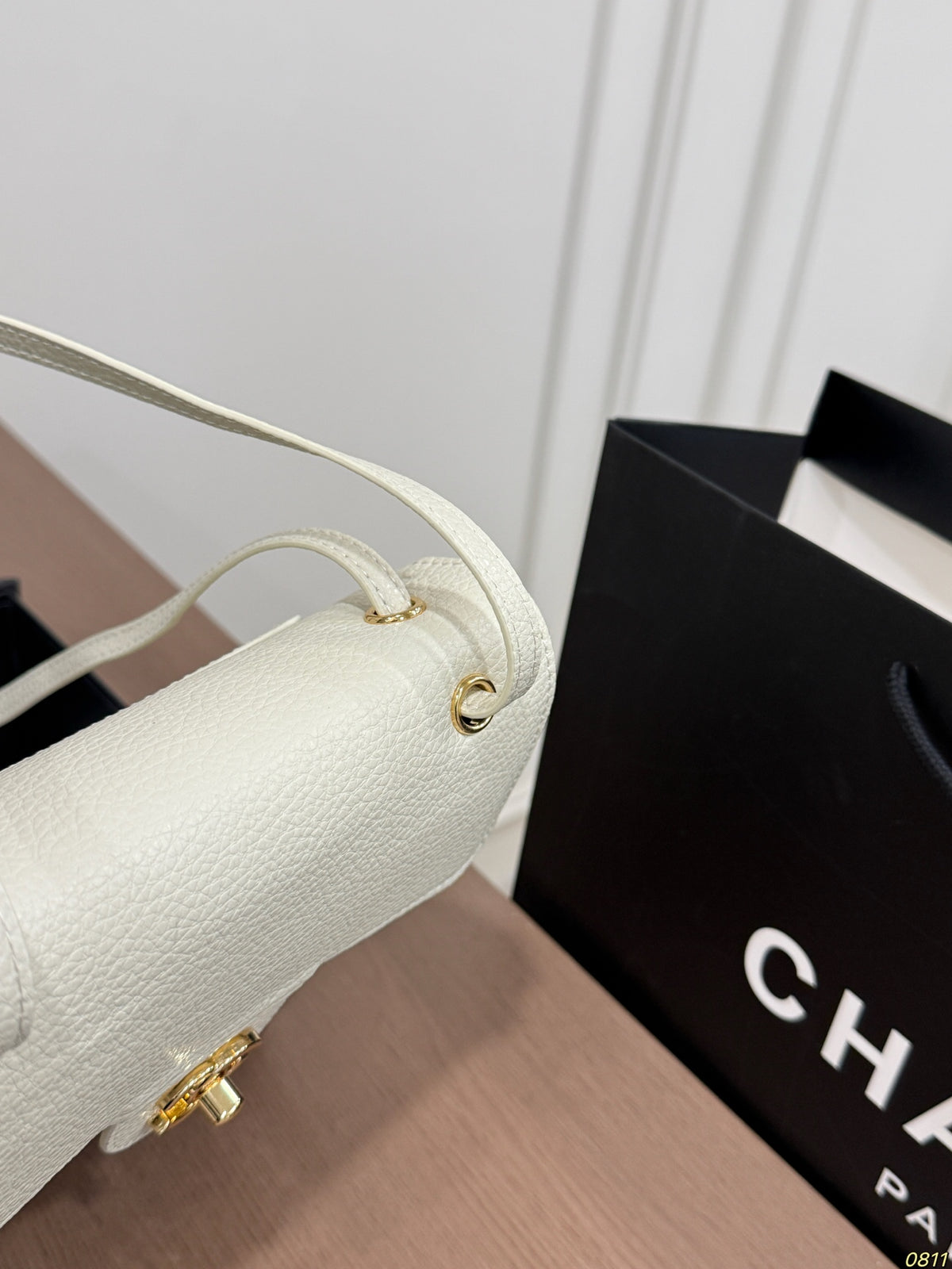 White Mini Flap Shoulder Bag — view 9