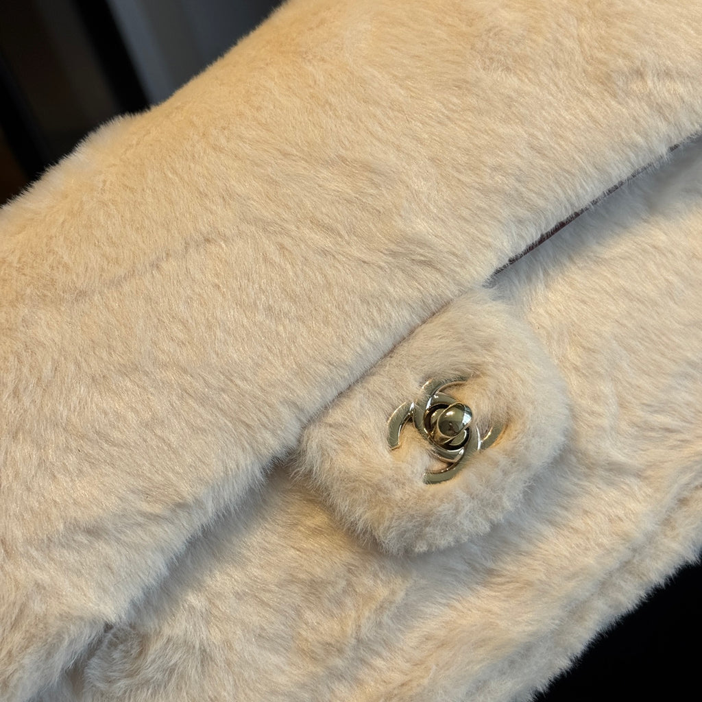 Plush Flap Shoulder Bag — view 6