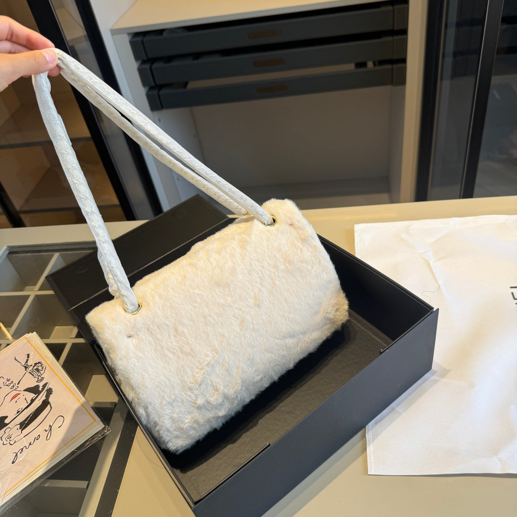 Plush Flap Shoulder Bag — view 8