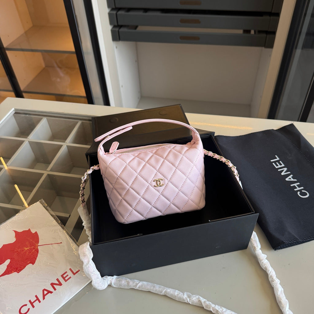 Quilted Mini Lunchbox Crossbody Bag — view 3