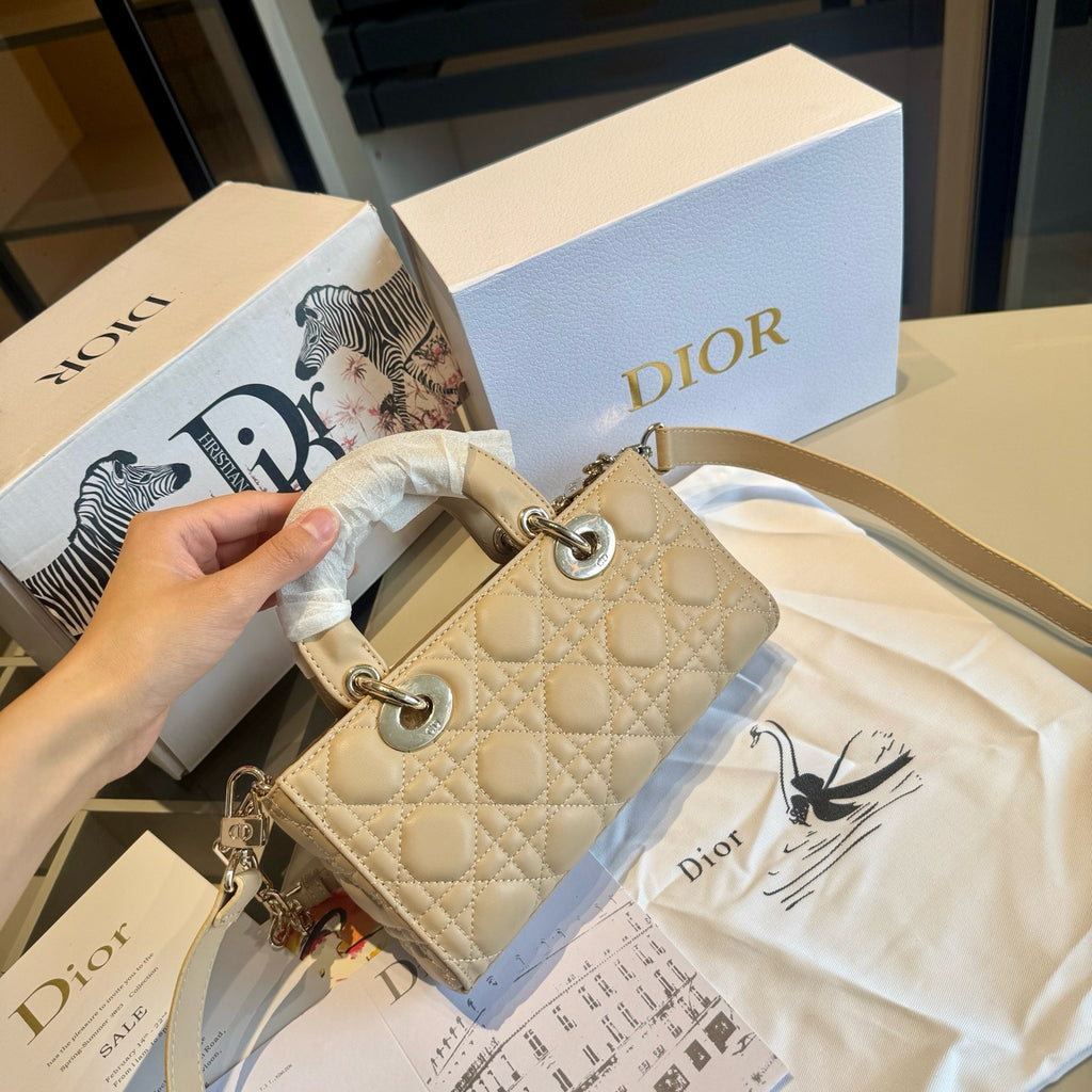 Quilted Horizontal Top-Handle Bag — view 11