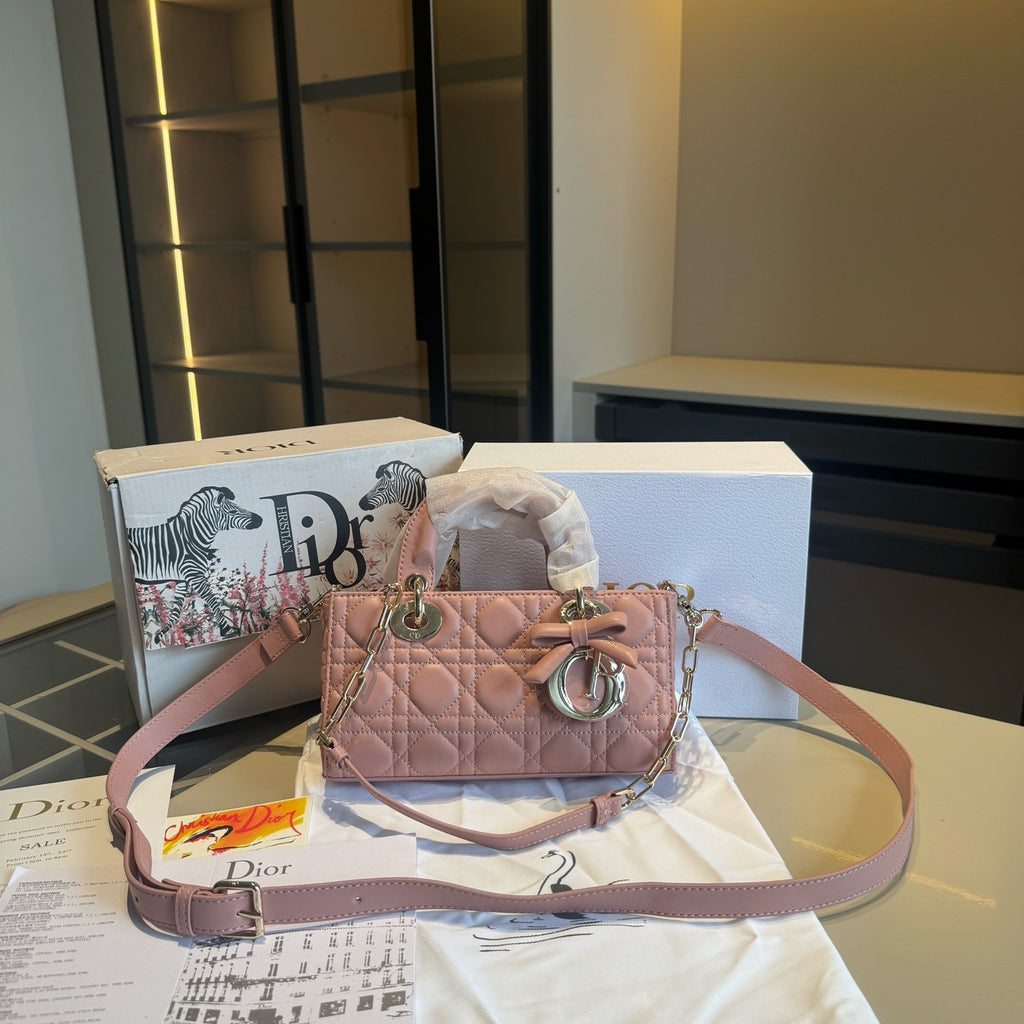 Quilted Horizontal Top-Handle Bag — view 6
