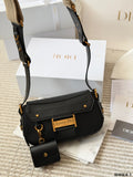 Black Saddle Bag with Card Pouch — view 8