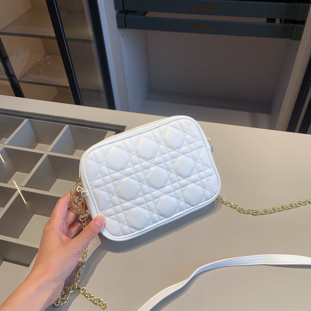 Monogram Backpack and White Crossbody Three-Piece Set — view 2
