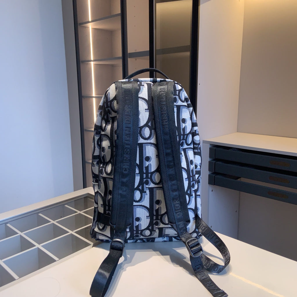 Monogram Backpack and White Crossbody Three-Piece Set — view 5