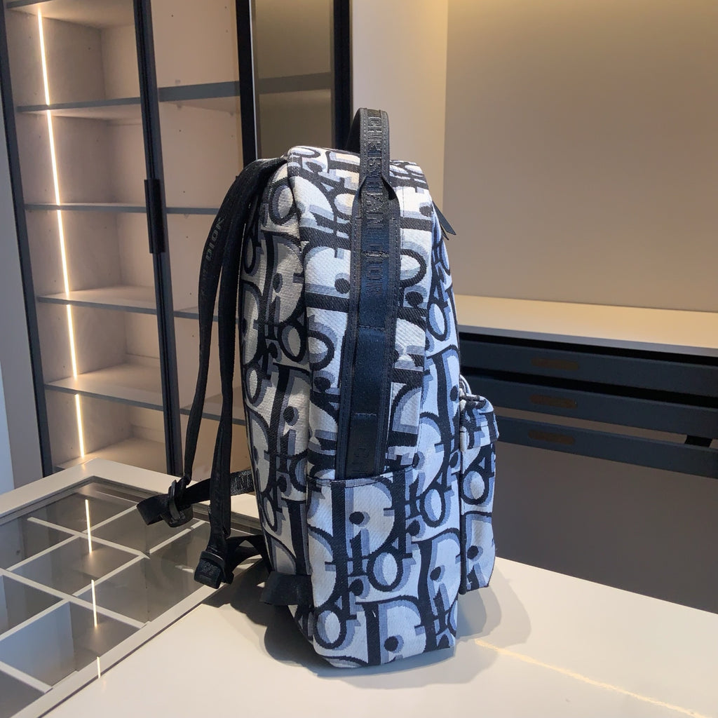Monogram Backpack and White Crossbody Three-Piece Set — view 7