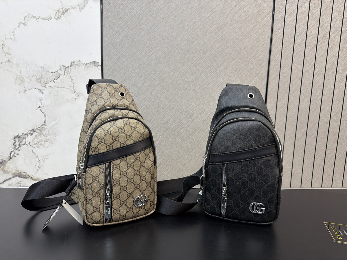 Monogram Sling Bag with Double Zip — view 3