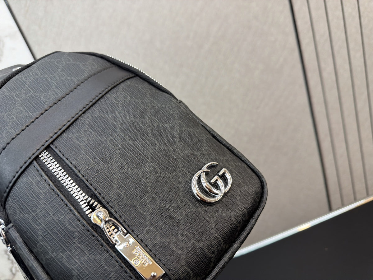 Monogram Sling Bag with Double Zip — view 9