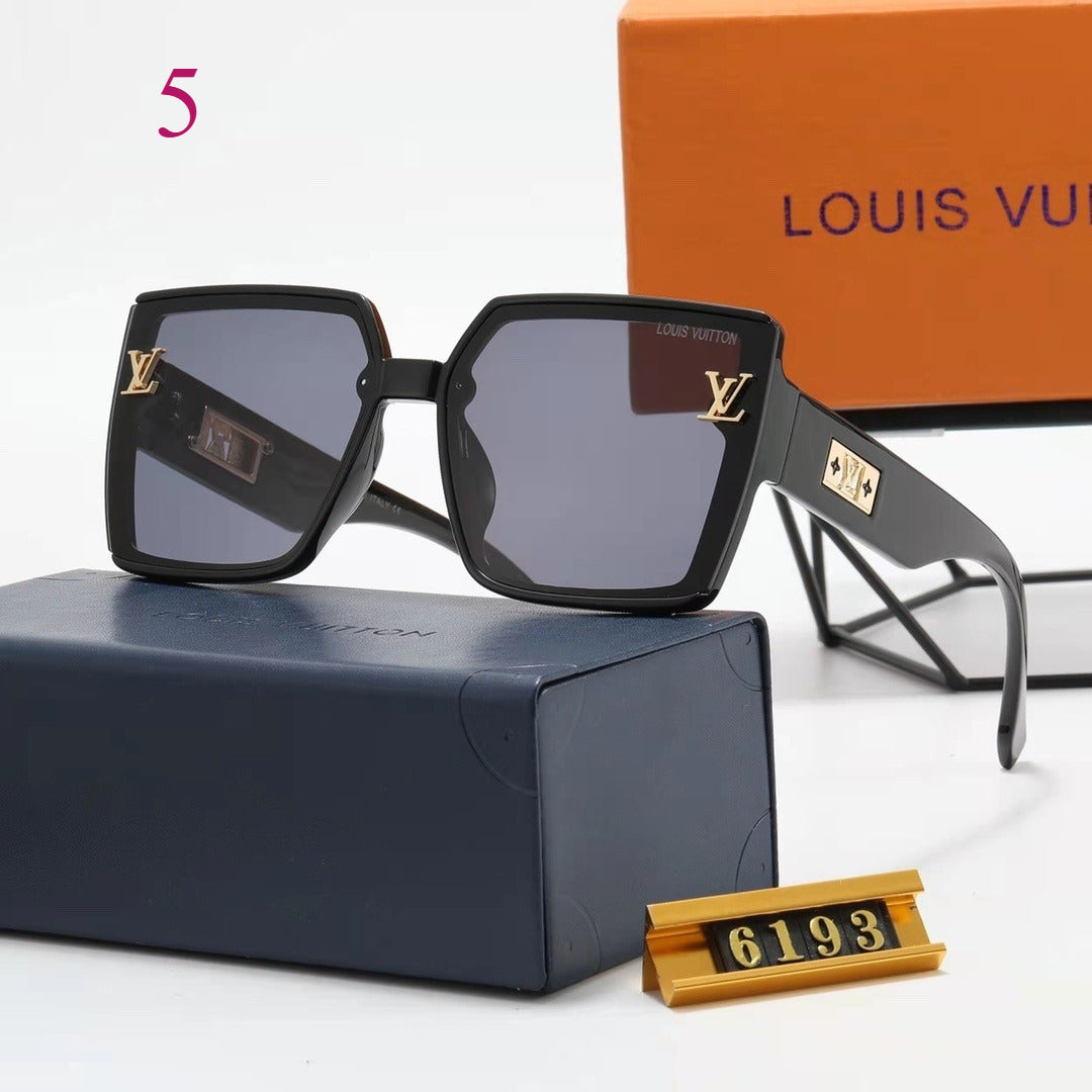 Gafas de sol cuadradas extragrandes con parte superior plana