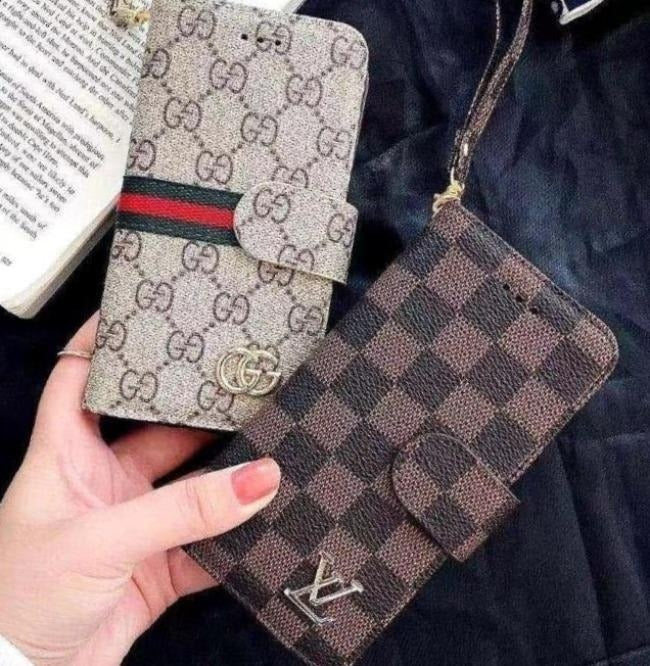 Patterned Folio Phone Case - Style Options