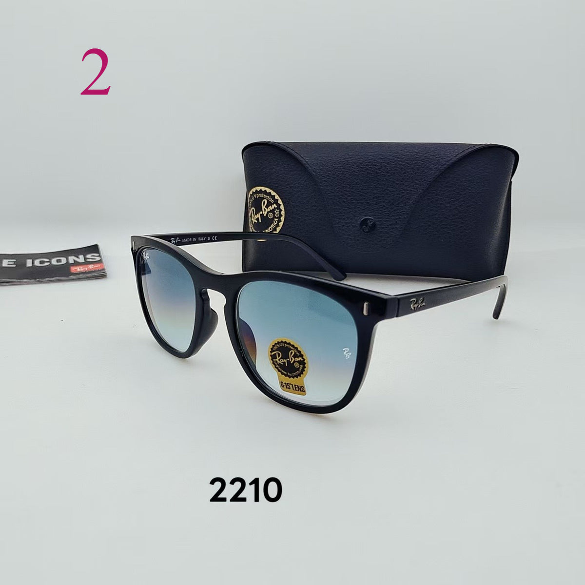 Gafas cuadradas con puente de cerradura - Opciones de lentes transparentes y tintadas