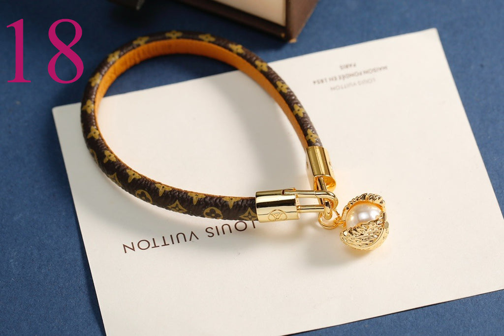 Monogram Strap Bracelets - 21 Style Options