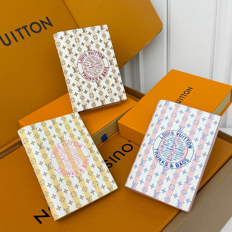 Porte-cartes à motif multicolore 004