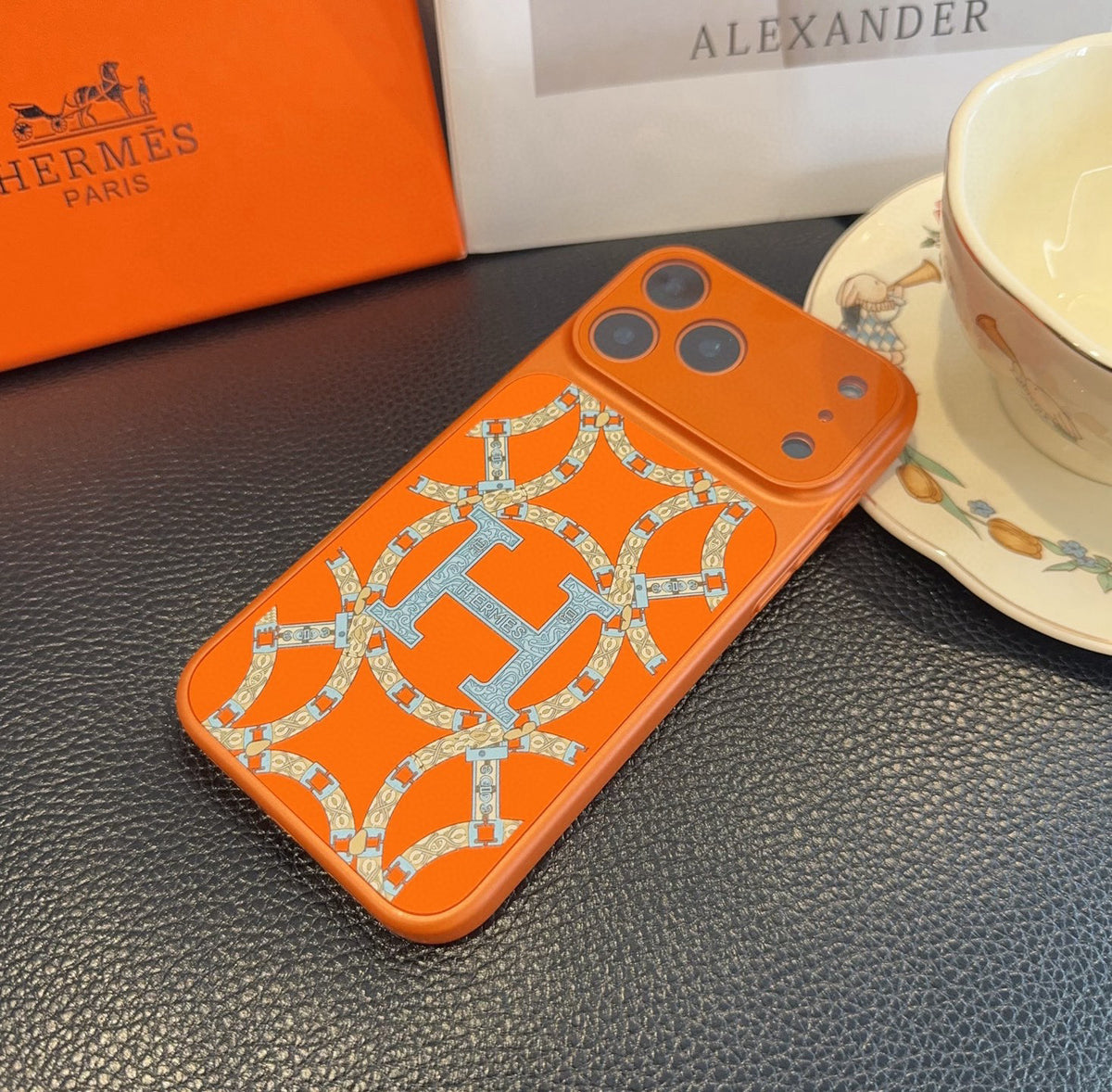 Equestrian Harness Print Phone Case