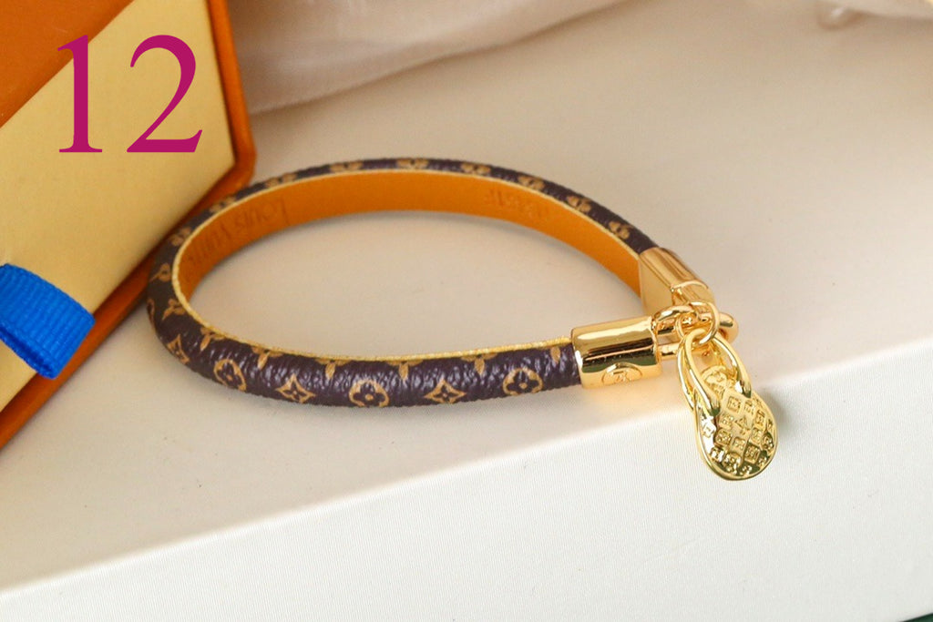 Monogram Strap Bracelets - 21 Style Options