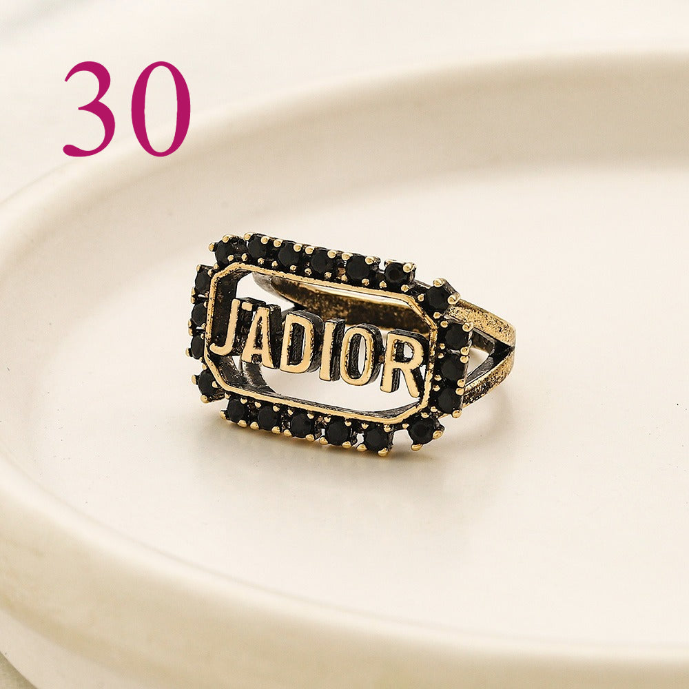 Open Adjustable Ring - Motif Style Options