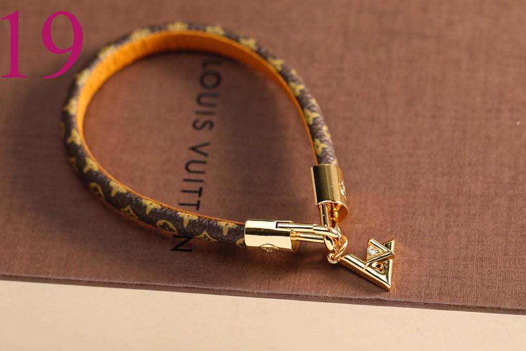 Monogram Strap Bracelets - 21 Style Options