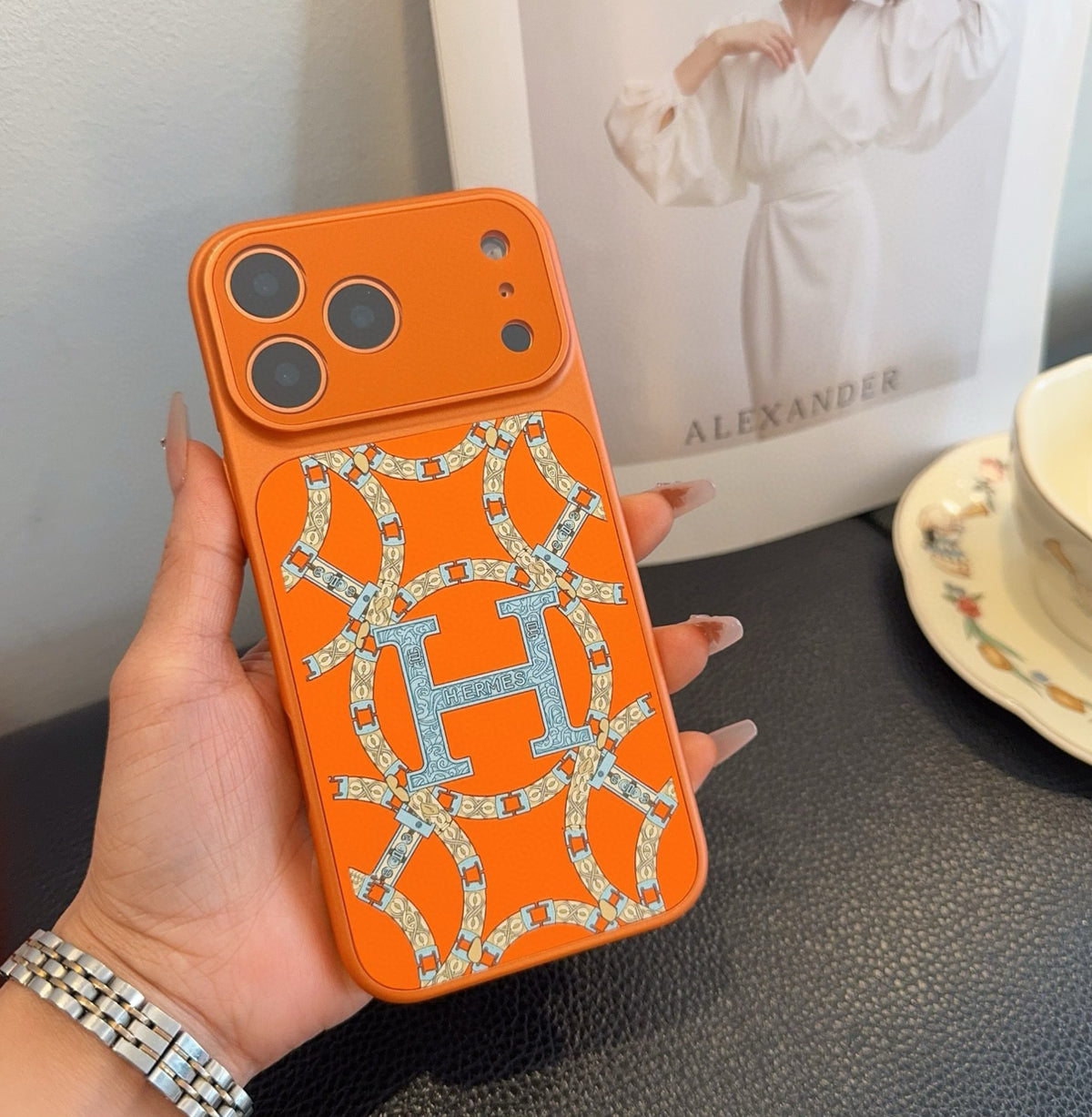 Equestrian Harness Print Phone Case