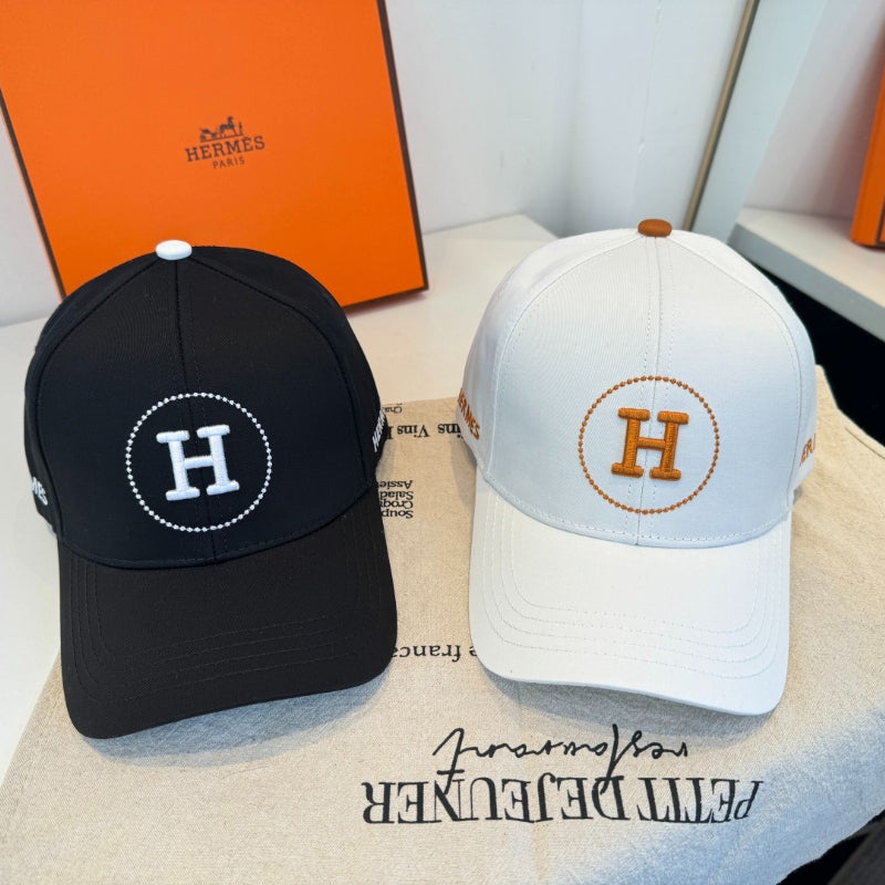Circle H-Motif Baseball Cap