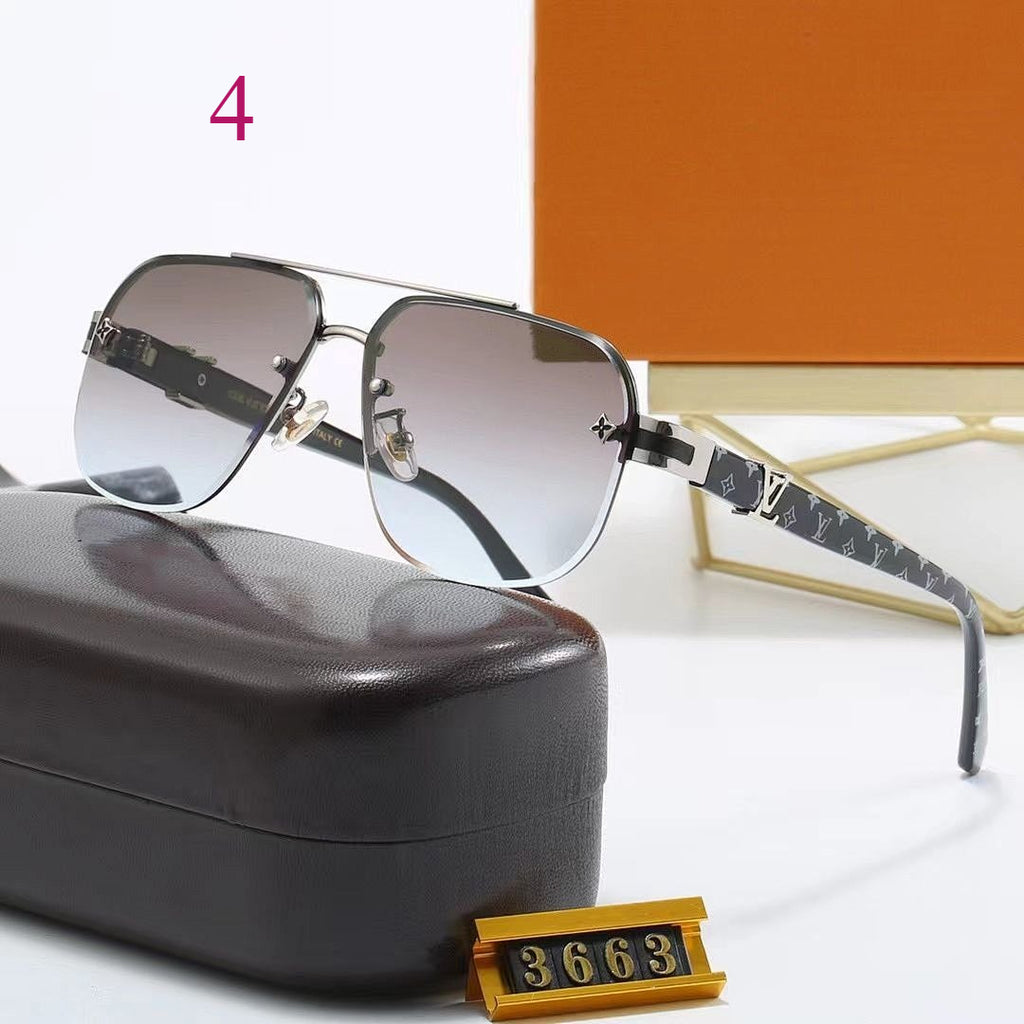 Gafas de sol Navigator con patillas de metal estampadas