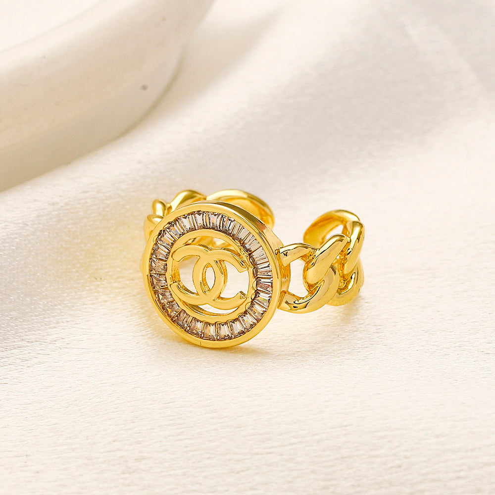Round Emblem Ring - Motif Options