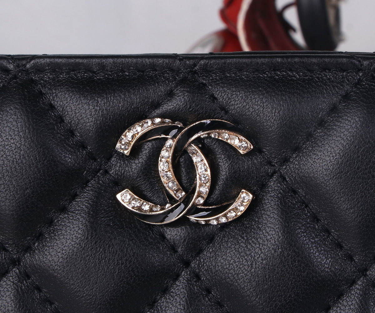 Diamond Quilted Compact Wallet 035