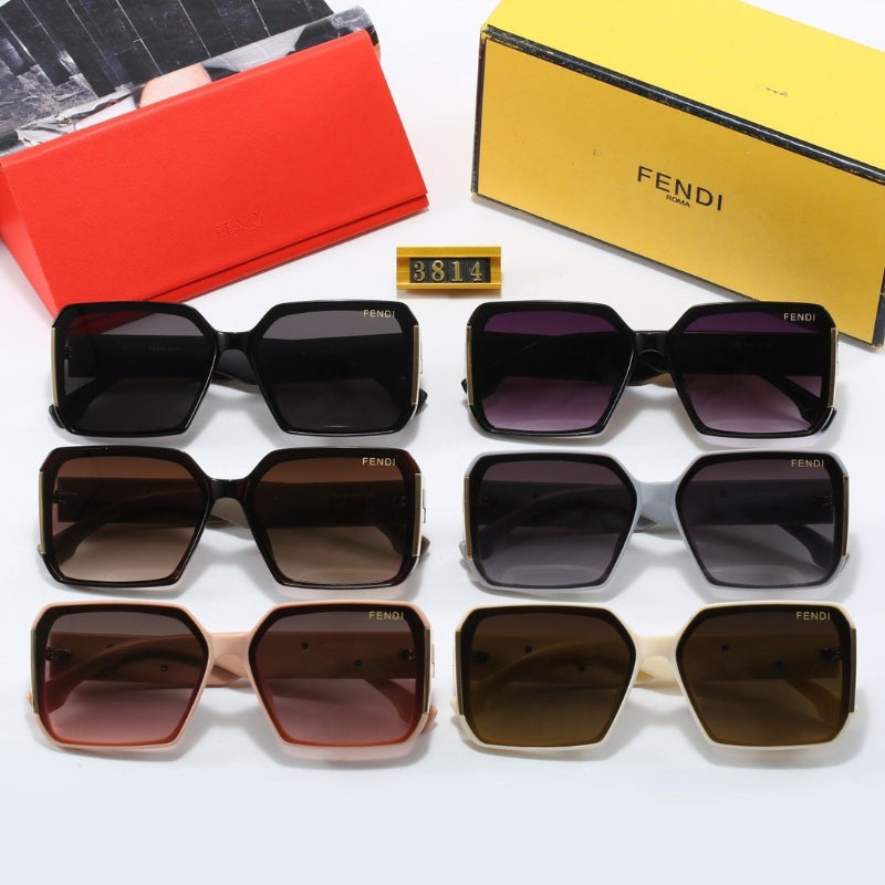 Oversized Geometric Square Sunglasses