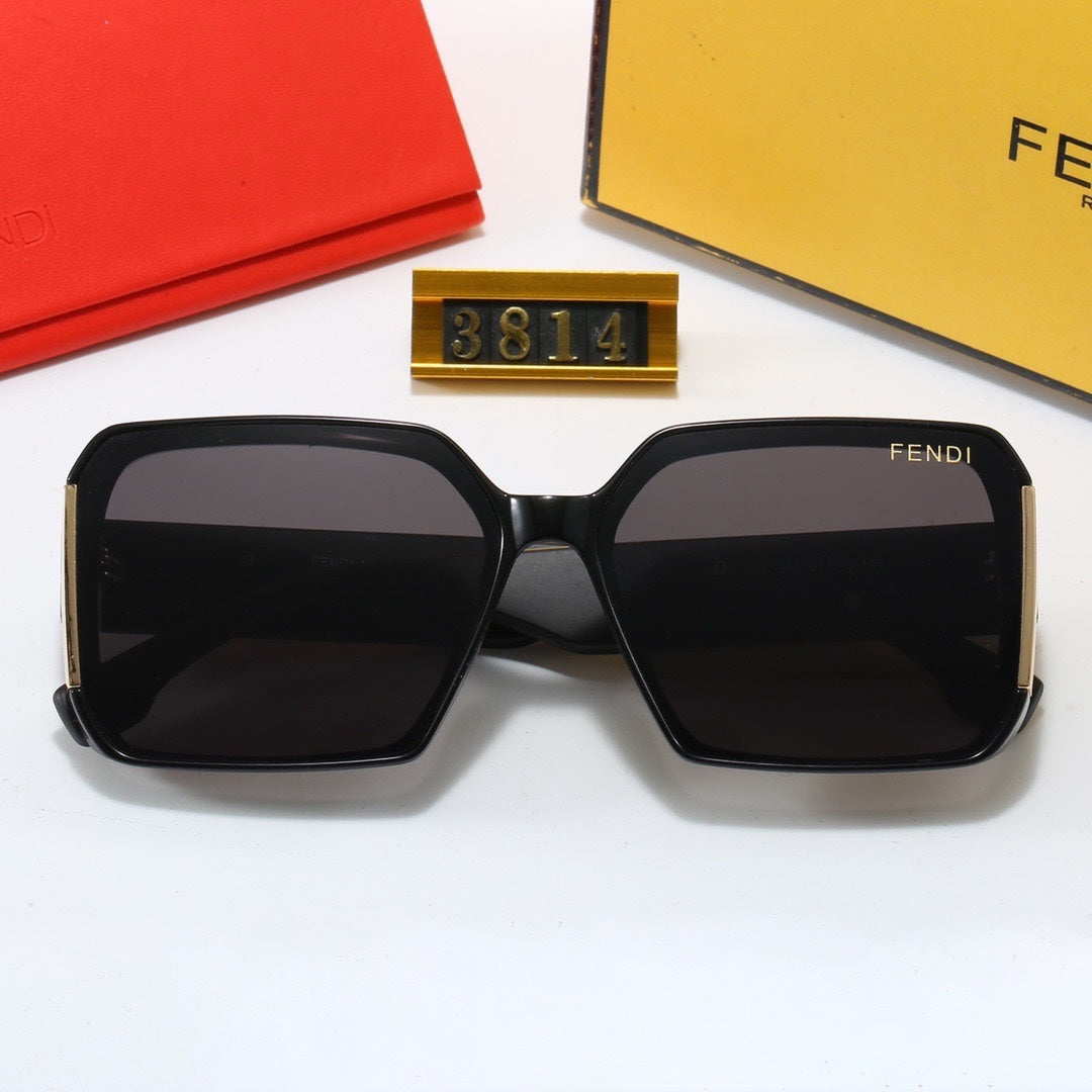 Oversized Geometric Square Sunglasses
