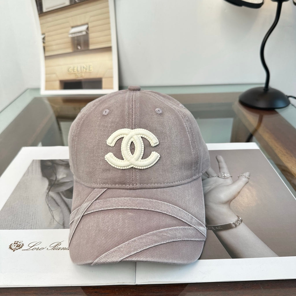 Raised Emblem Baseball Cap