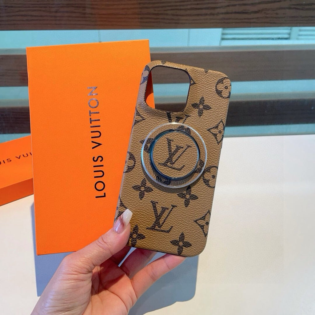 Monogram Phone Case with Round Grip