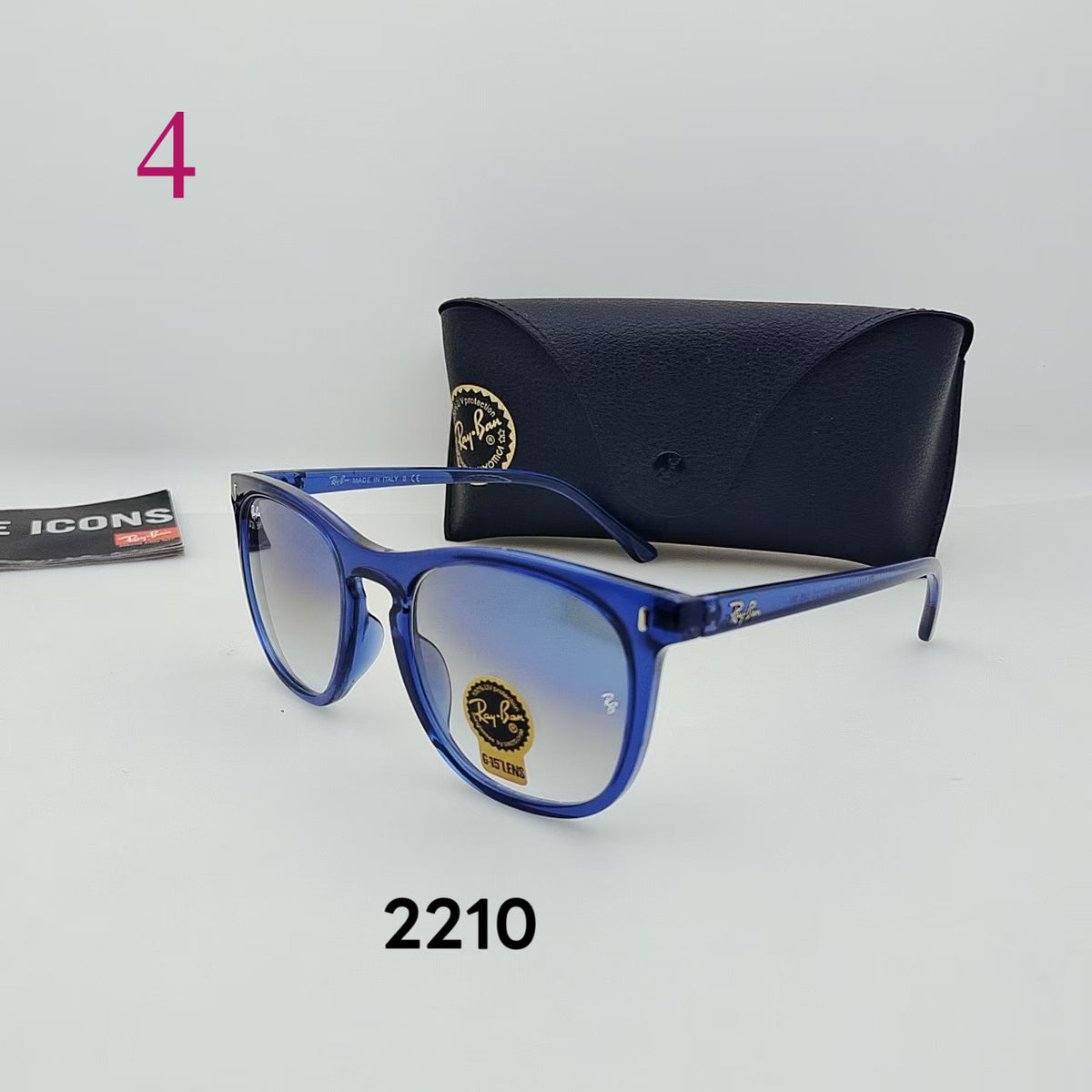 Gafas cuadradas con puente de cerradura - Opciones de lentes transparentes y tintadas
