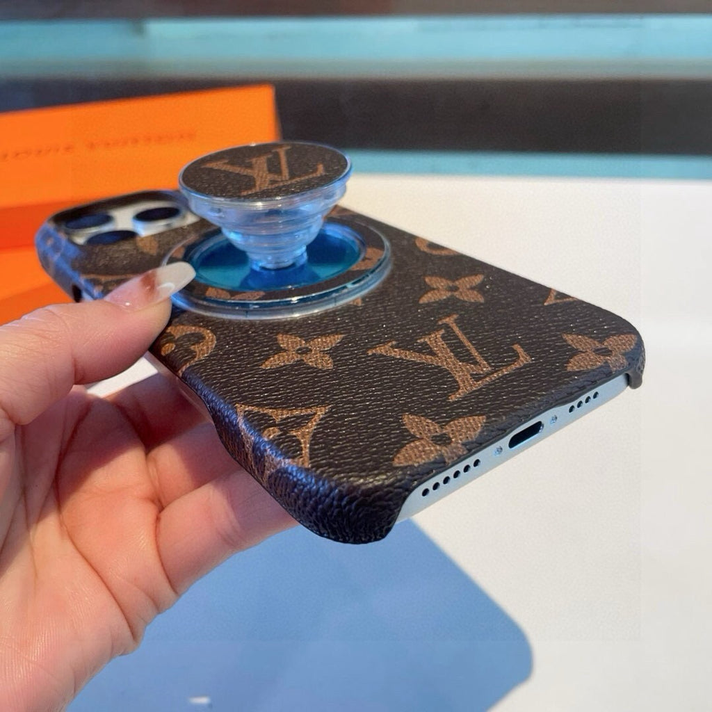 Monogram Phone Case with Round Grip